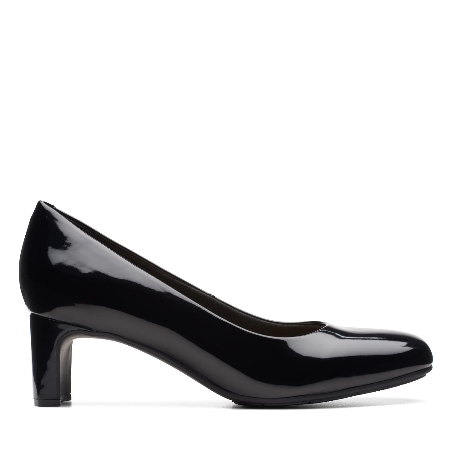 Zapatos De Vestir De La Marca Clarks  Para Mujer Modelo Kyndall Iris Black Pat En Color Negro