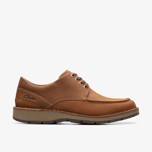 Zapatos Casual De La Marca Clarks  Para Hombre Modelo Gravelle Low Tan Leather En Color Marrón
