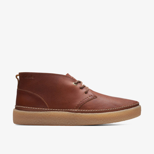 Botas De La Marca Clarks  Para Hombre Modelo Oakpark Mid Tan Tumbled En Color Beige