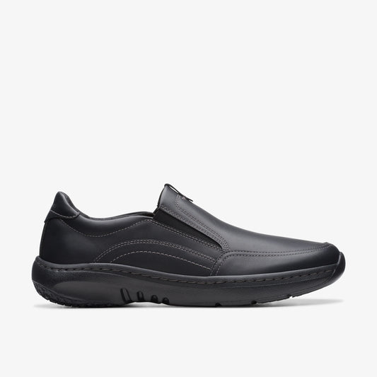 Zapatos Casual De La Marca Clarks  Para Hombre Modelo Clarkspro Step Black Leather En Color Negro