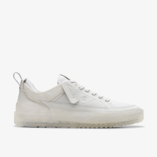 Zapatos Casual De La Marca Clarks  Para Hombre Modelo Somerset Lace Off White Nbk En Color Blanco
