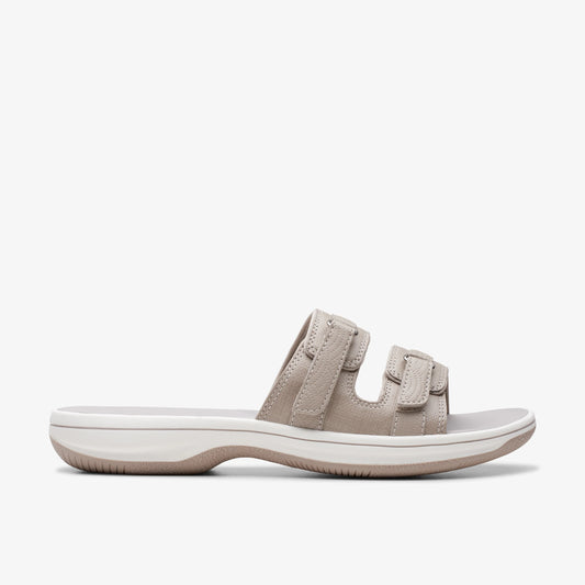 Sandalias De La Marca Clarks  Para Mujer Modelo Breeze Piper Light Taupe En Color Marrón