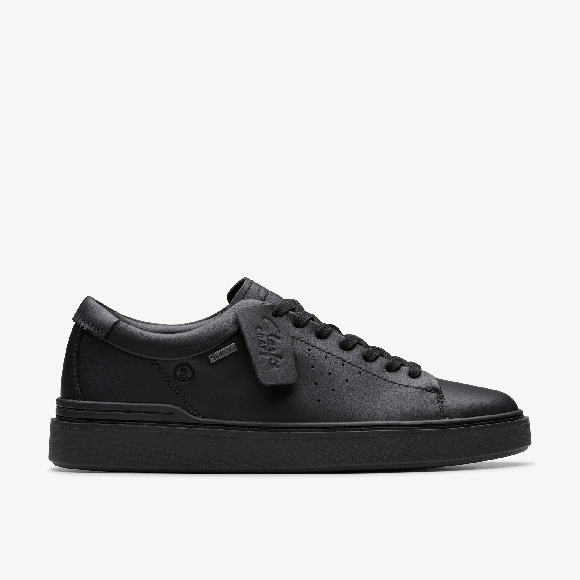 Zapatos Casual De La Marca Clarks  Para Hombre Modelo Craftswift Gtx Black/Black En Color Negro