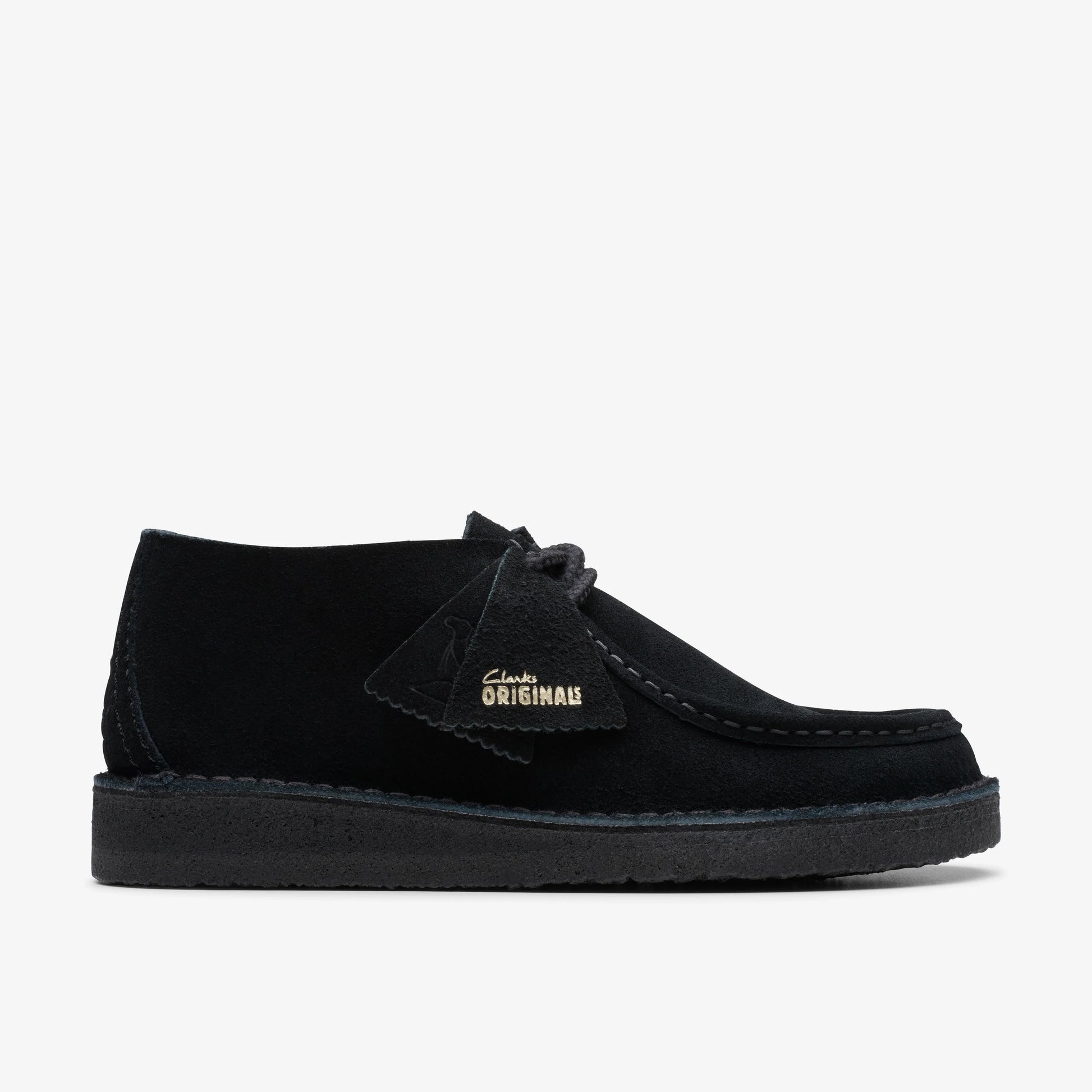 Sandalias De La Marca Clarks  Para Mujer Modelo Desert Nomad. Black Sde En Color Negro