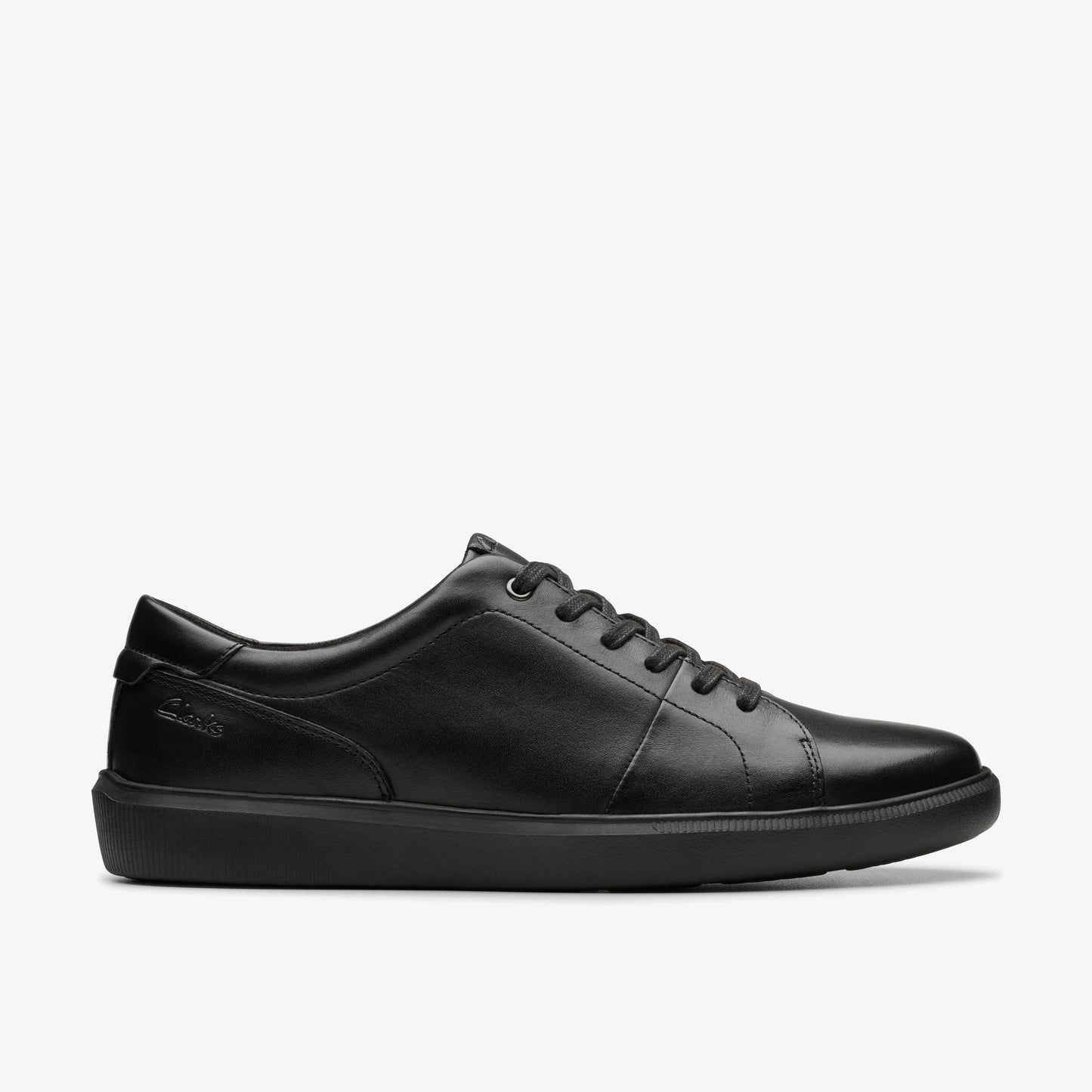 Zapatos Casual De La Marca Clarks  Para Hombre Modelo Brodin Lace Black/Black En Color Negro