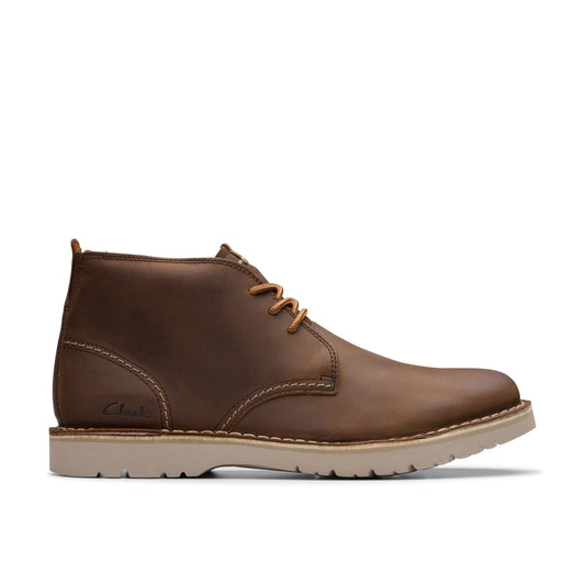 Botas De La Marca Clarks  Para Hombre Modelo Eastridge Mid Beeswax Leather En Color Marrón