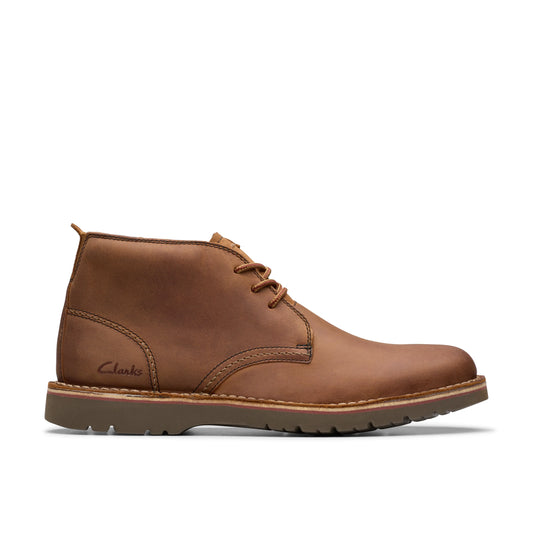 Botas De La Marca Clarks  Para Hombre Modelo Eastridge Mid Light Brown Lea En Color Marrón