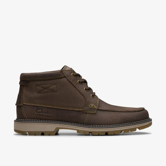 Botas De La Marca Clarks  Para Hombre Modelo Maplewalk Moc Brown En Color Marrón