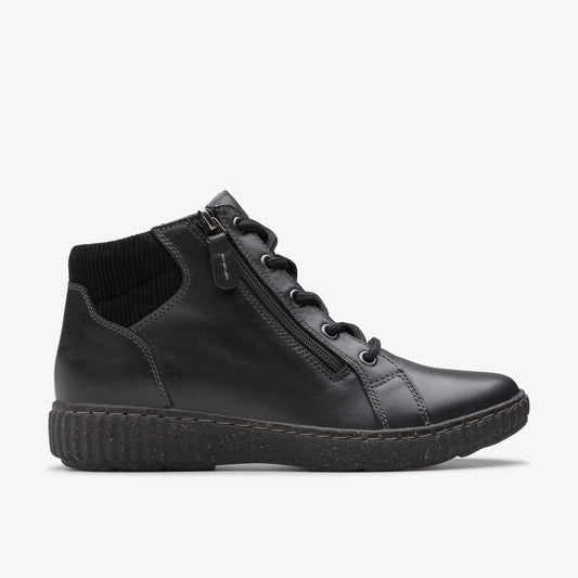 Botas De La Marca Clarks  Para Mujer Modelo Caroline Park Black Combi En Color Negro