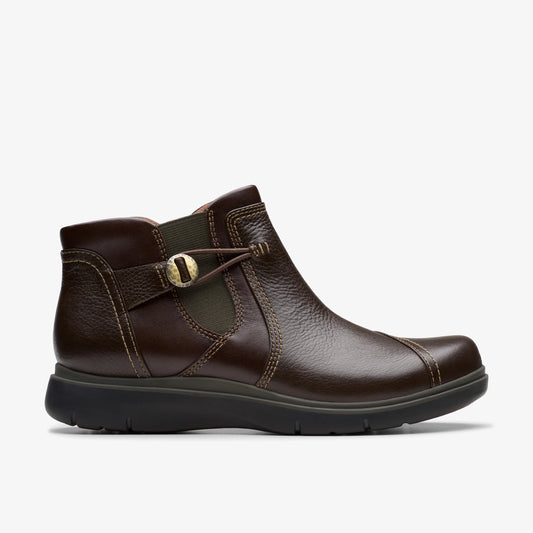 Botas De La Marca Clarks  Para Mujer Modelo Certina Joy Dark Brown Lea En Color Marrón