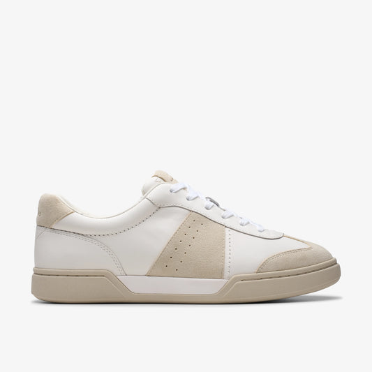 Sneakers De La Marca Clarks  Para Hombre Modelo Craftloop Ego White Leather En Color Blanco
