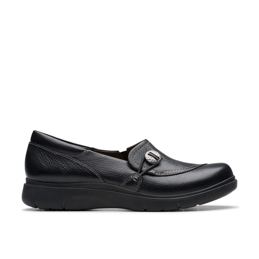 Zapatos Casual De La Marca Clarks  Para Mujer Modelo Certina Ease Black Leather En Color Negro