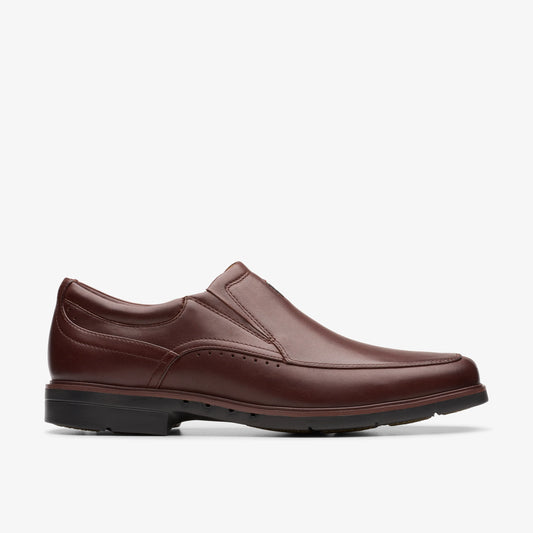 Zapatos De Vestir De La Marca Clarks  Para Hombre Modelo Un Kendric Go Mahogany Leather En Color Marrón
