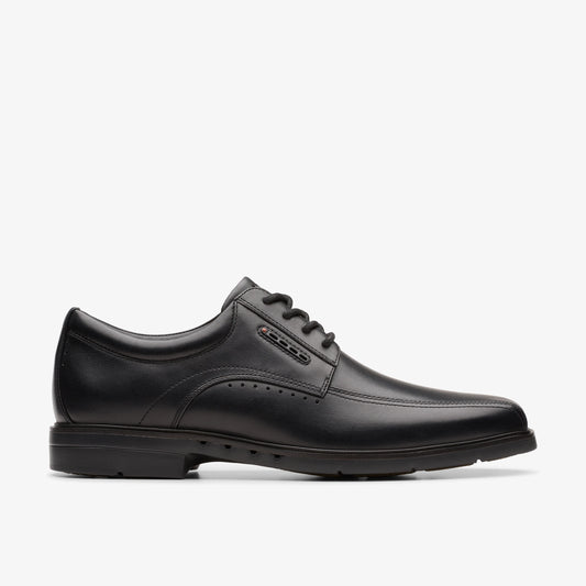 Zapatos De Vestir De La Marca Clarks  Para Hombre Modelo Un Kendric Way Black Leather En Color Negro