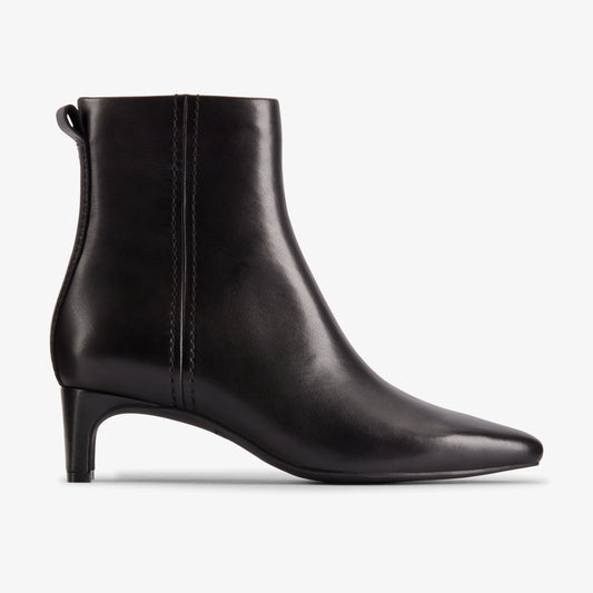 Botas De La Marca Clarks  Para Mujer Modelo Edina Up Black Leather En Color Negro