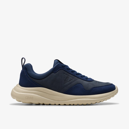 Sneakers De La Marca Clarks  Para Hombre Modelo Lt360 Lace Navy Nubuck En Color Azul