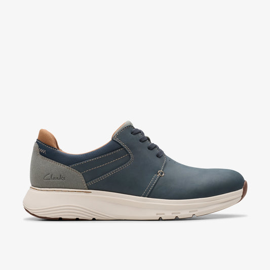 Zapatos Casual De La Marca Clarks  Para Hombre Modelo Motion Trek Pt Navy Combi En Color Azul