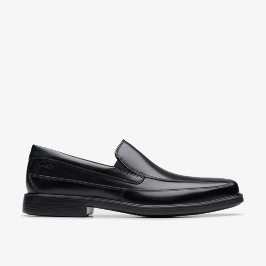 Zapatos De Vestir De La Marca Clarks  Para Hombre Modelo Cosgrove Free Black Leather En Color Negro