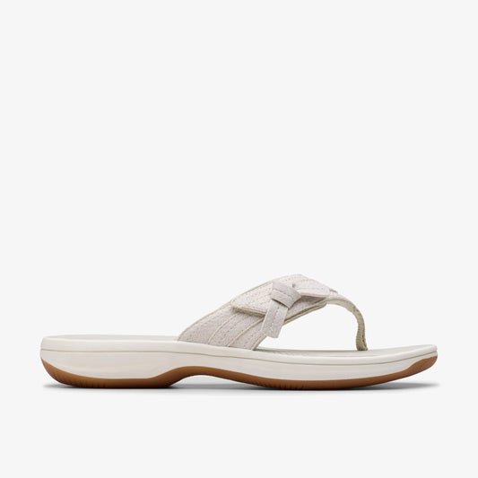 Sandalias De La Marca Clarks  Para Mujer Modelo Brinkley Dalia Off White Int En Color Blanco