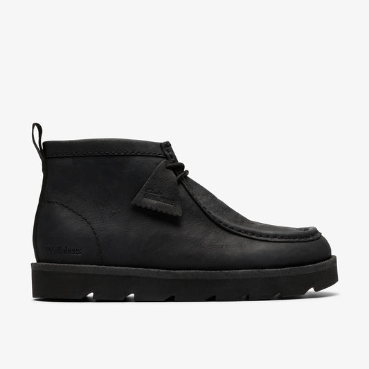 Botas De La Marca Clarks  Para Hombre Modelo Meare Walla Bt Black Nubuck En Color Negro