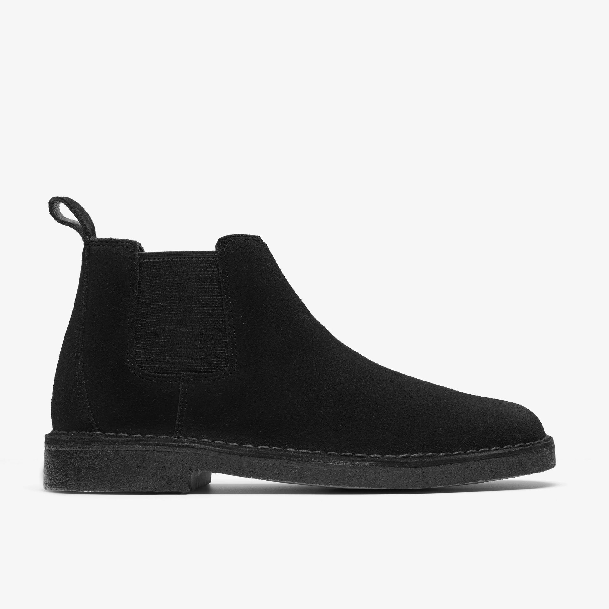 Botas De La Marca Clarks  Para Hombre Modelo Desert Chelsea Black Sde En Color Negro