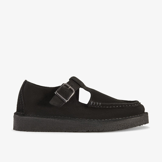 Zapatos Casual De La Marca Clarks  Para Hombre Modelo Nomad T Bar Black Sde En Color Negro