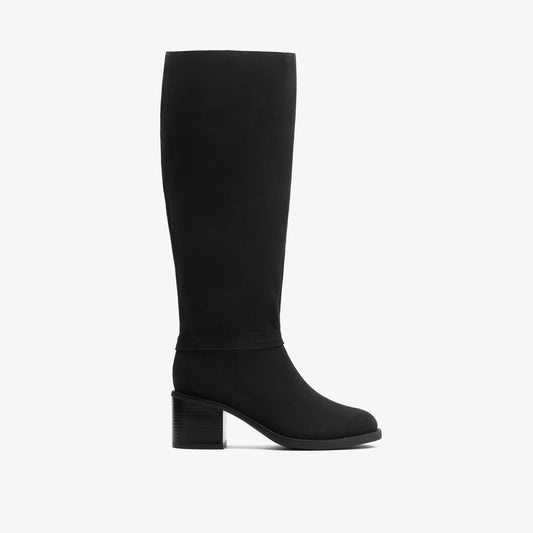 Botas De La Marca Clarks  Para Mujer Modelo Chamberly Hi Black Leather En Color Negro