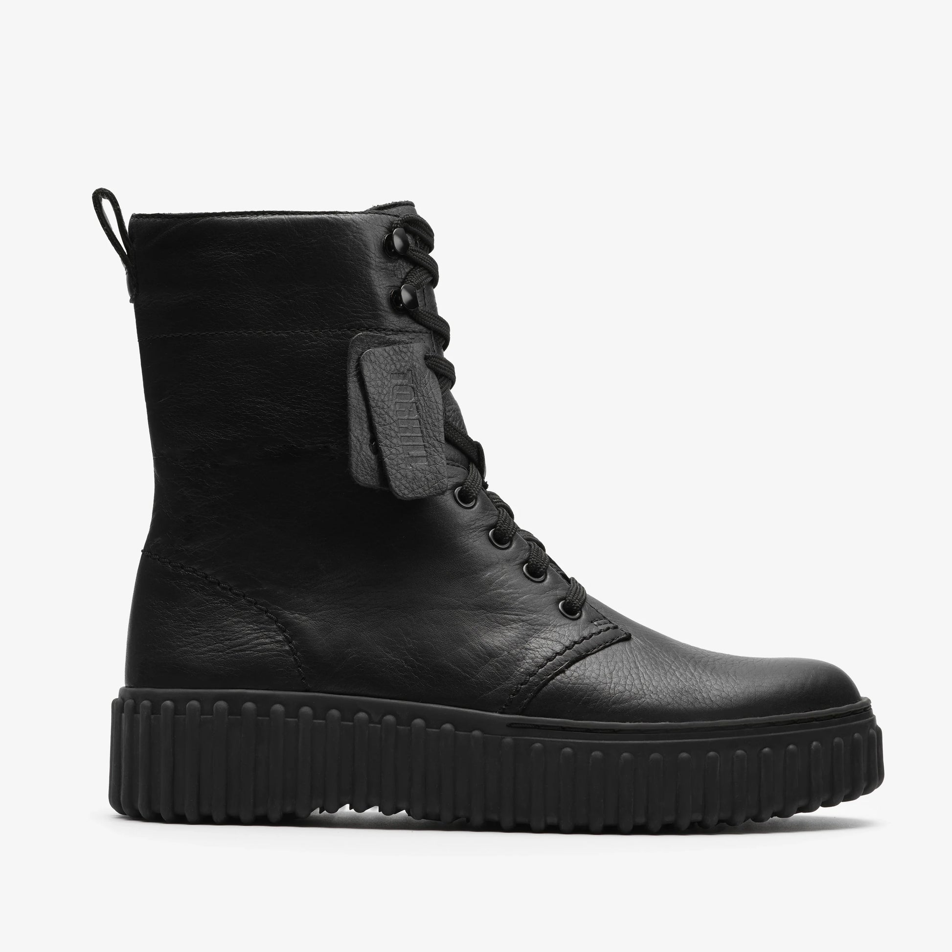 Botas De La Marca Clarks  Para Mujer Modelo Torhill Style Black Leather En Color Negro