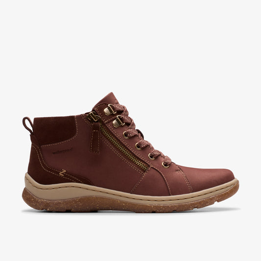 Botas De La Marca Clarks  Para Mujer Modelo Orlene Top Wp British Tan Nbk En Color Marrón