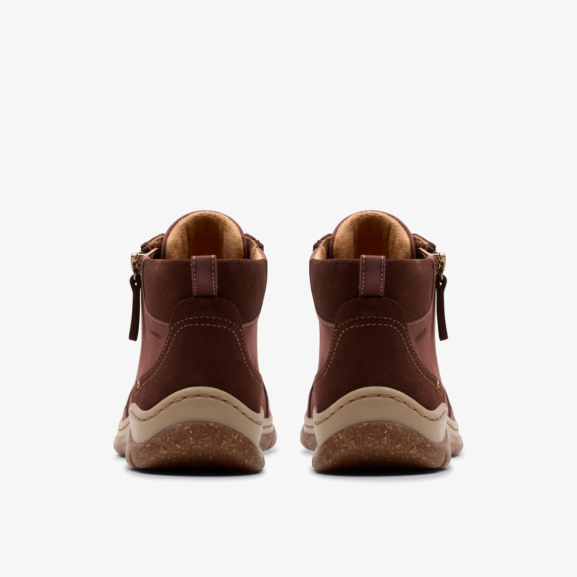 Botas De La Marca Clarks  Para Mujer Modelo Orlene Top Wp British Tan Nbk En Color Marrón