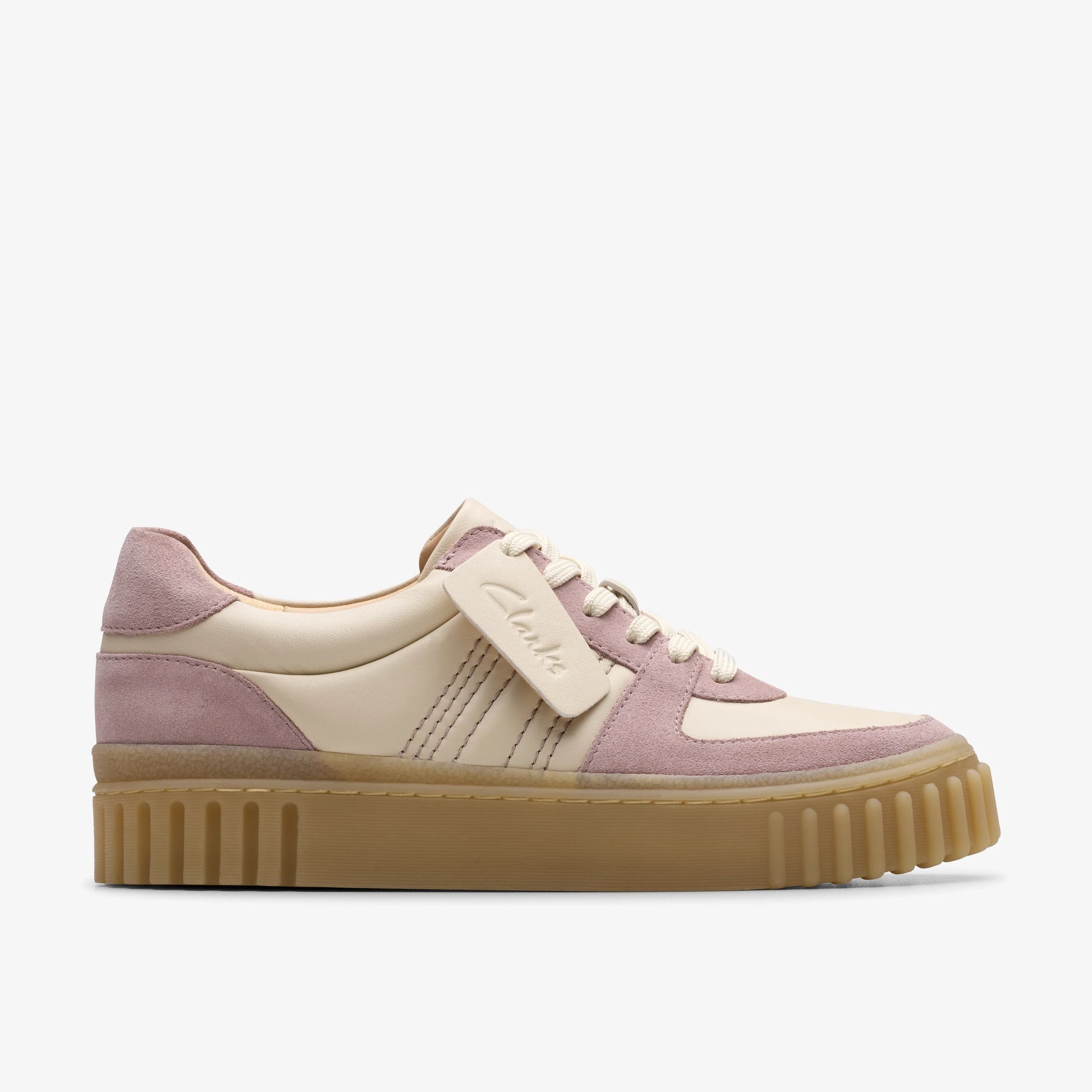 Zapatos Casual De La Marca Clarks  Para Mujer Modelo Mayhill Lace Light Pink Combi En Color Azul