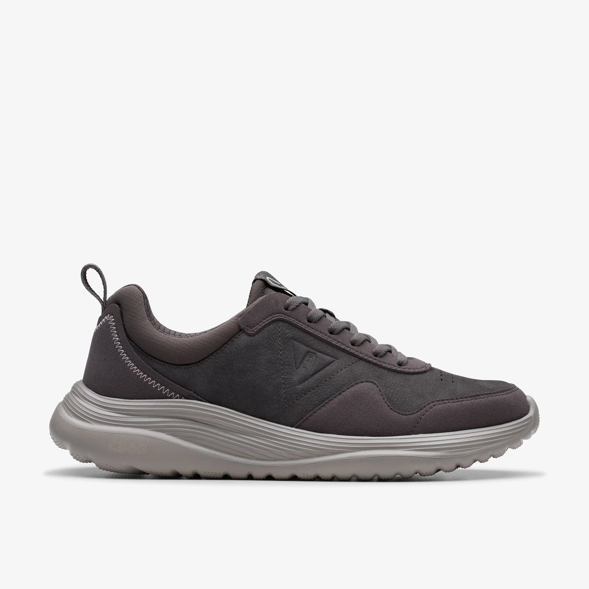 Sneakers De La Marca Clarks  Para Hombre Modelo Lt360 Lace Dark Grey En Color Gris