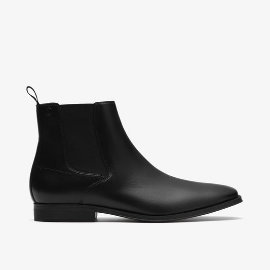 Botas De La Marca Clarks  Para Hombre Modelo Paulton Easy Black Leather En Color Negro