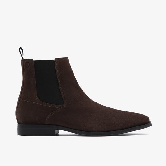 Botas De La Marca Clarks  Para Hombre Modelo Paulton Easy Dark Brown Suede En Color Marrón