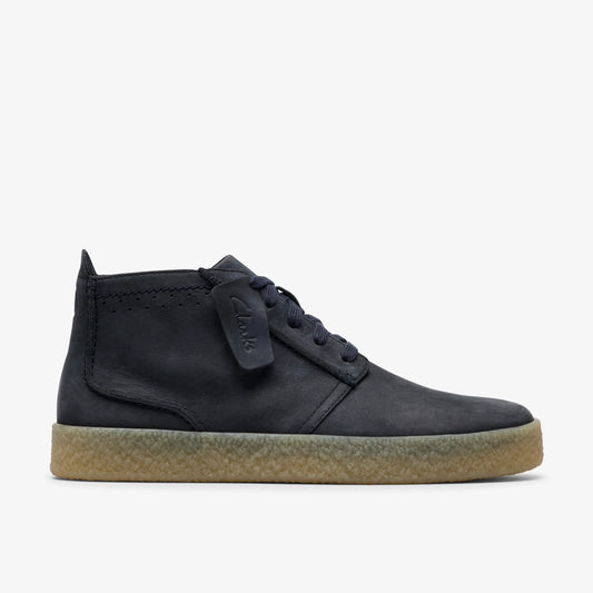 Botas De La Marca Clarks  Para Hombre Modelo Streethill Mid Navy Nubuck En Color Azul