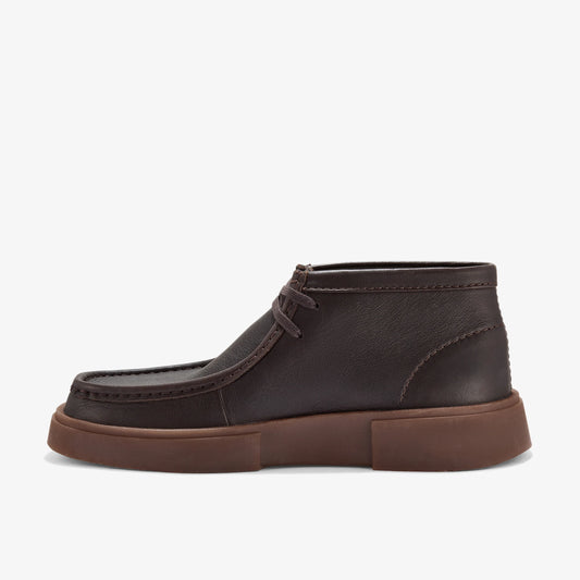 Botas De La Marca Clarks Para Hombre Modelo Torview Hi Brown Leather En Color Marrón
