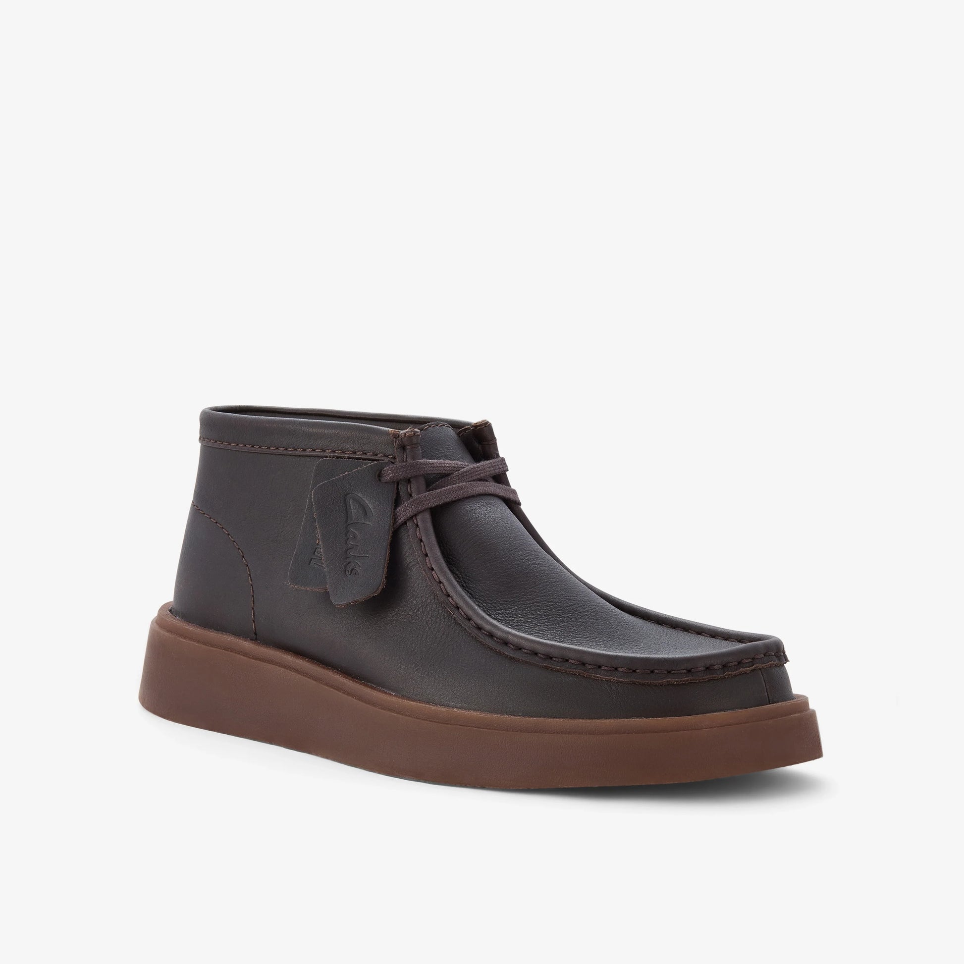 Botas De La Marca Clarks Para Hombre Modelo Torview Hi Brown Leather En Color Marrón