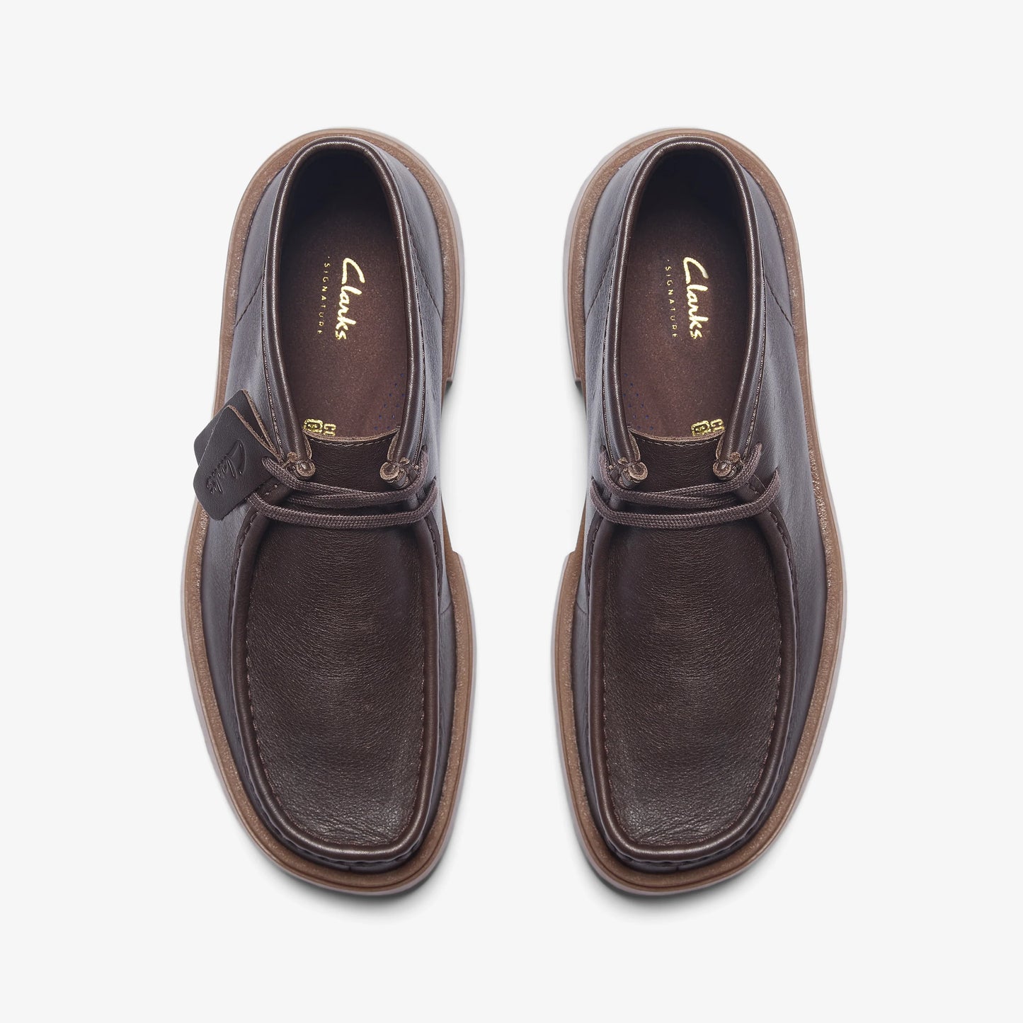 Botas De La Marca Clarks Para Hombre Modelo Torview Hi Brown Leather En Color Marrón