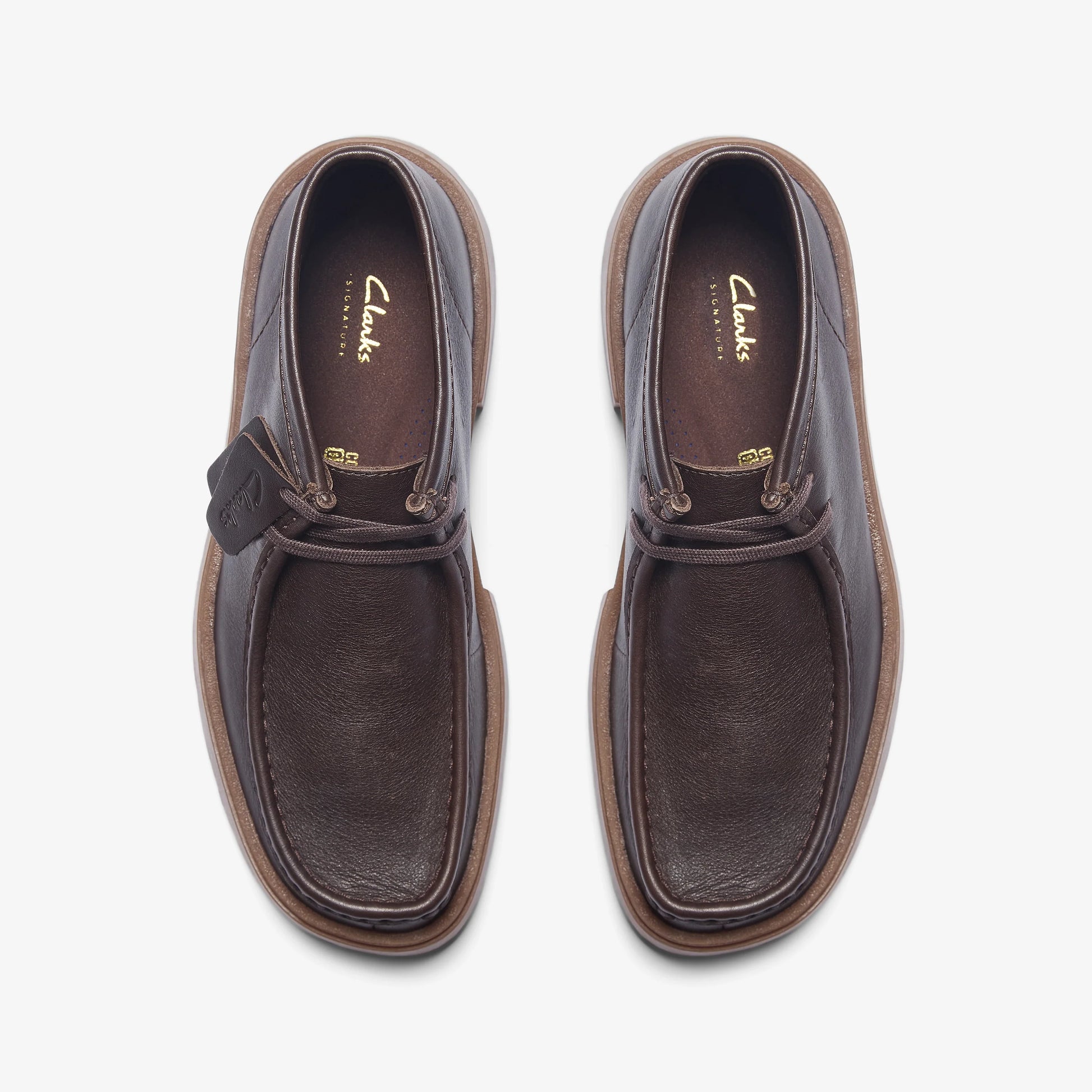 Botas De La Marca Clarks Para Hombre Modelo Torview Hi Brown Leather En Color Marrón