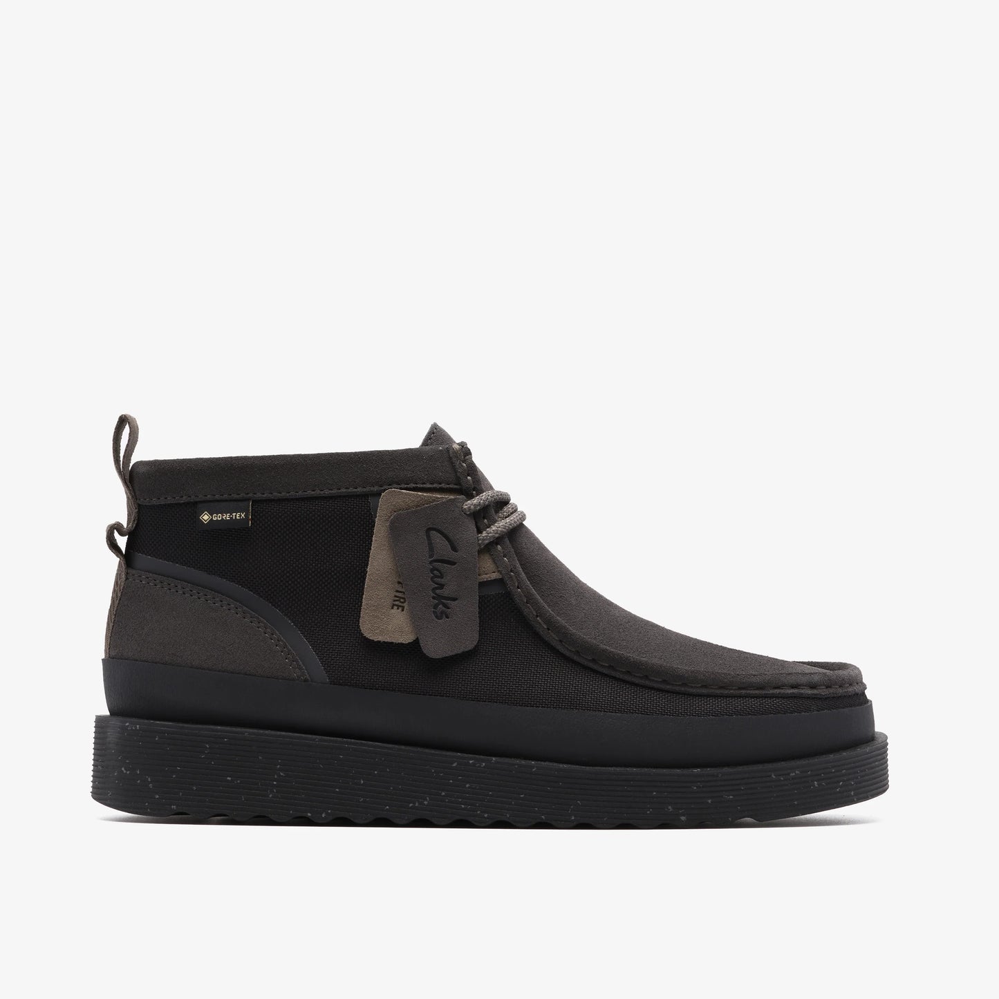 Botas De La Marca Clarks  Para Hombre Modelo Wallabeeftrgtx Black Combi En Color Negro