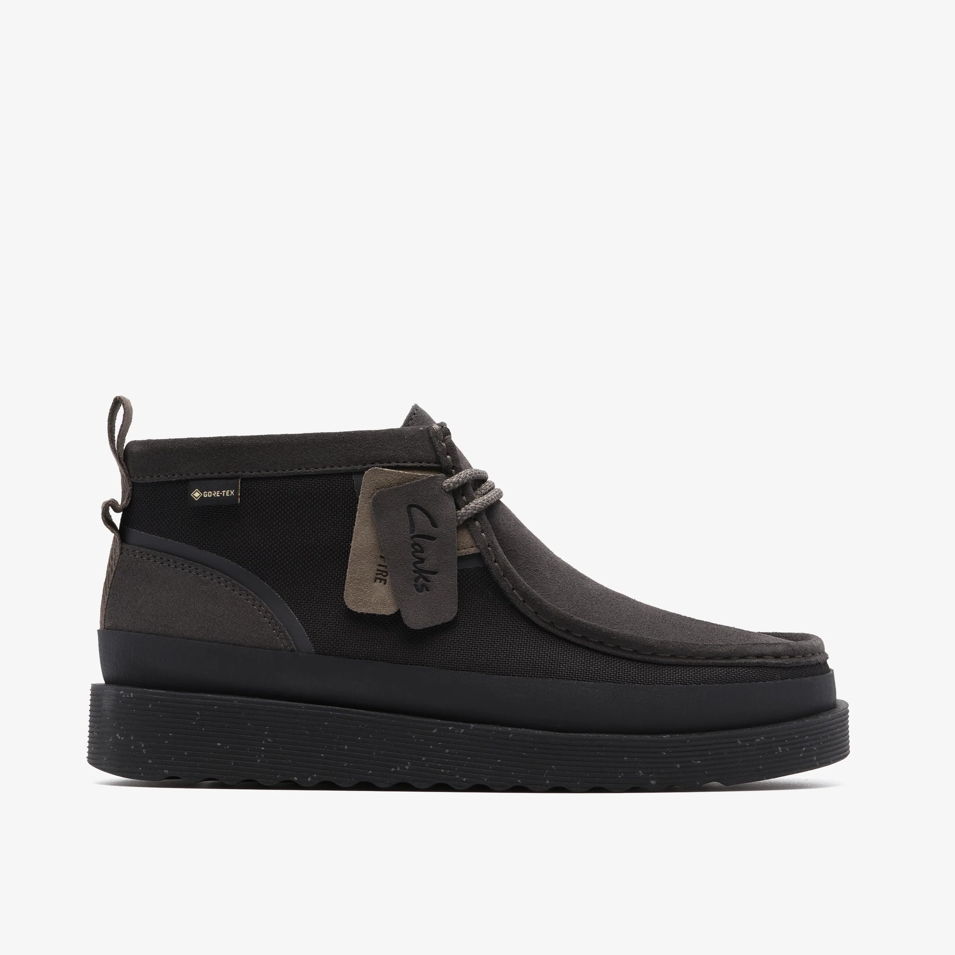 Botas De La Marca Clarks  Para Hombre Modelo Wallabeeftrgtx Black Combi En Color Negro