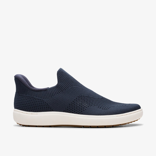 Zapatos Casual De La Marca Clarks  Para Mujer Modelo Nalle Step Navy Knit En Color Azul
