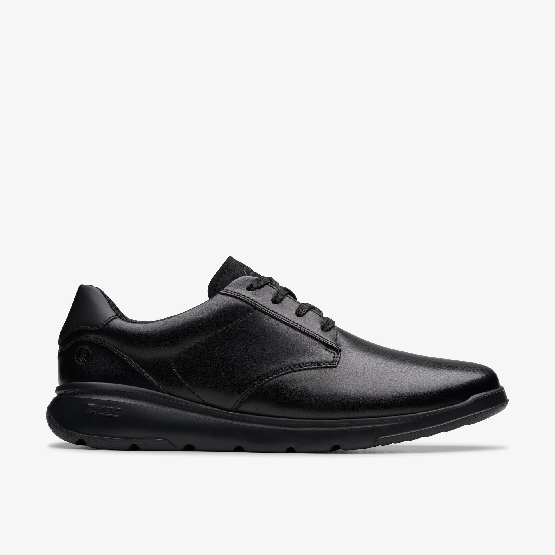 Sneakers De La Marca Clarks  Para Hombre Modelo Lifton Lace Black Leather En Color Negro