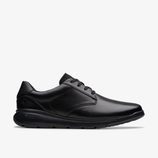Sneakers De La Marca Clarks  Para Hombre Modelo Lifton Lace Black Leather En Color Negro
