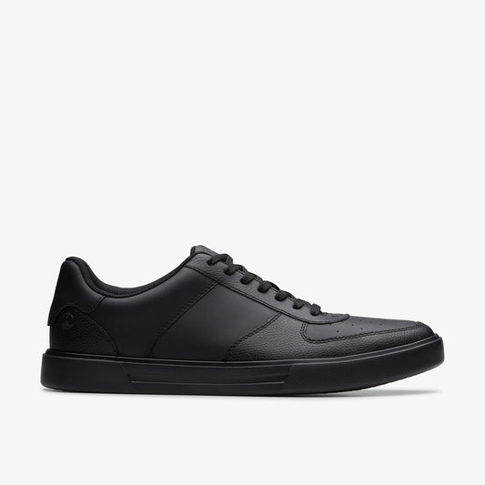 Sneakers De La Marca Clarks  Para Hombre Modelo Romsey Tie Black Leather En Color Negro