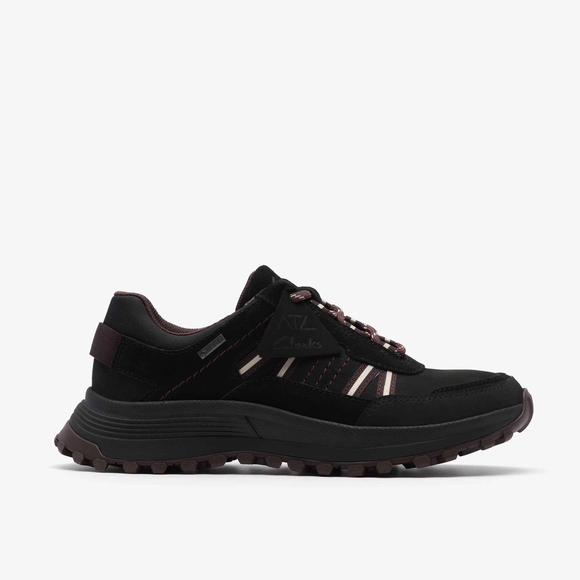 Sneakers De La Marca Clarks  Para Mujer Modelo Atltrekshoegtx Black Combi En Color Negro