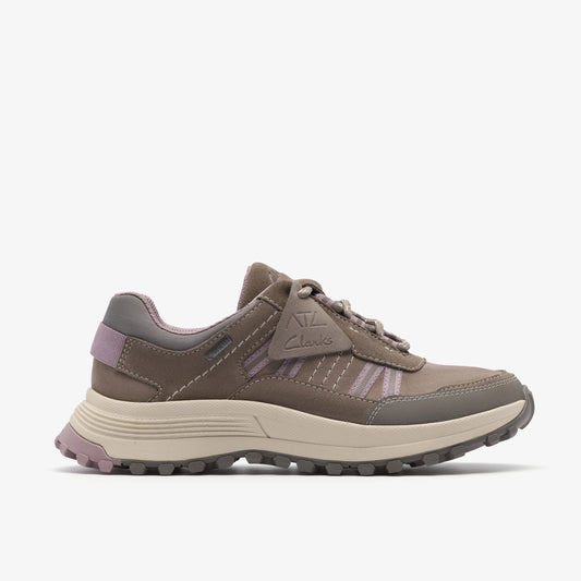 Sneakers De La Marca Clarks  Para Mujer Modelo Atltrekshoegtx Light Grey Combi En Color Gris