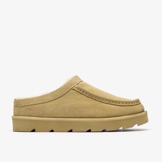 Zapatos Casual De La Marca Clarks  Para Hombre Modelo Meare Mule Maple Sde Wlined En Color Beige