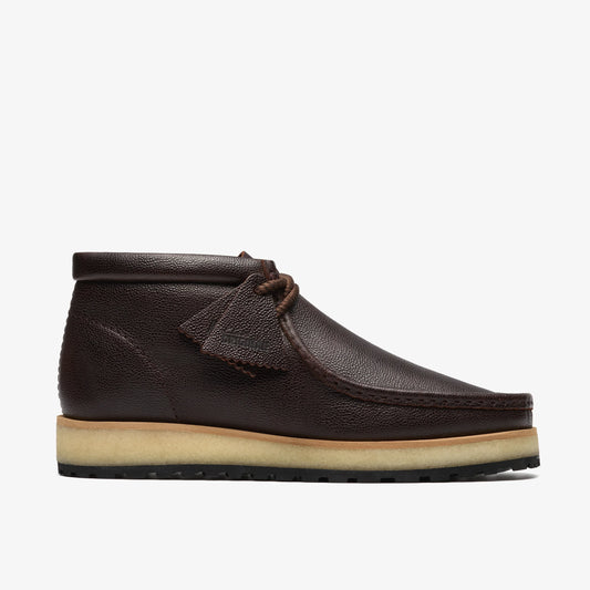 Botas De La Marca Clarks  Para Hombre Modelo Wallabee Scout Brn Scotch Grain En Color Marrón