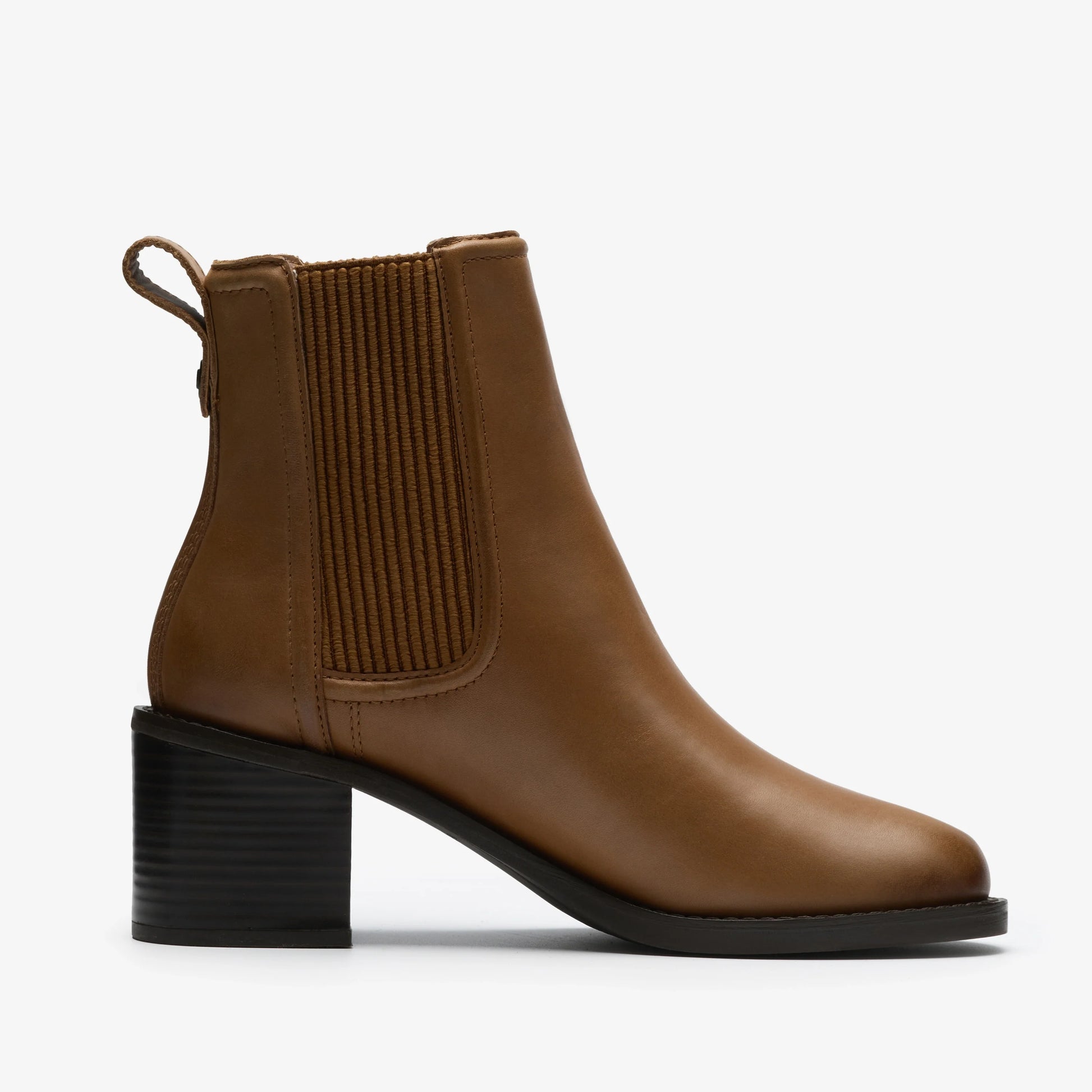 Botas De La Marca Clarks  Para Mujer Modelo Chamberly Top Tan Leather En Color Marrón